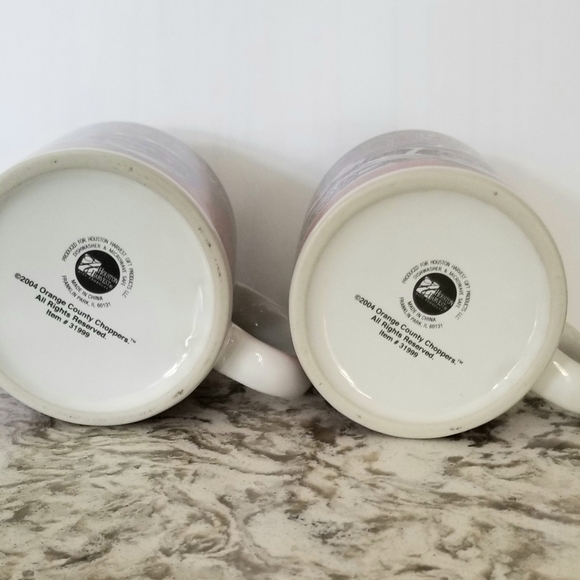 2004 Orange County Choppers Motorcycle Biker's Mug, set of 2 - Picture 9 of 9